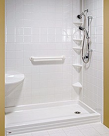 Complete Remodel for Senior Tub to Shower in Hope Hull, AL