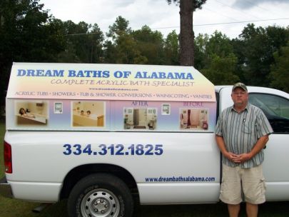 Dream Baths of Alabama, LLC handyman serving the Millbrook, Alabama area.