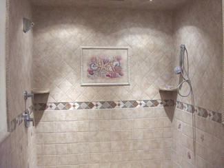 Small Bathroom Ideas with Beautiful Tile Work