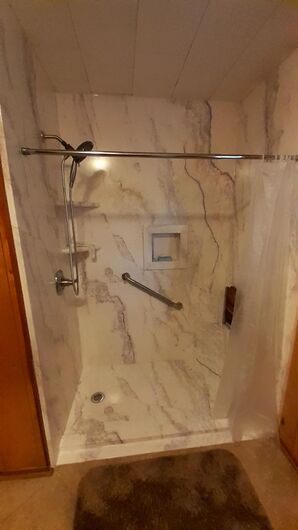 Walk-in Shower Installation in Atmore, AL ( same house, both bathrooms) (2)