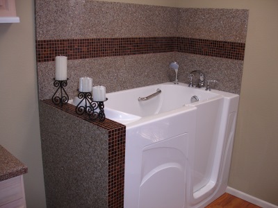 Accessible Bathtub Installation by Dream Baths of Alabama, LLC