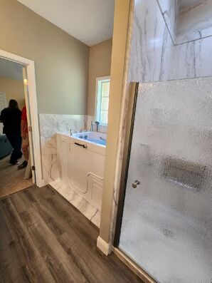 Full Remodel Hydro Tub, New Shower, New Flooring, and Paint Job Services in Millbrook, AL (6)