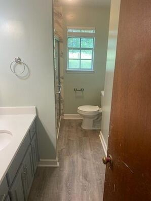 Before & After Bathroom Remodel in Deatsville, AL  The job was done by Garrett and Jacob (8)