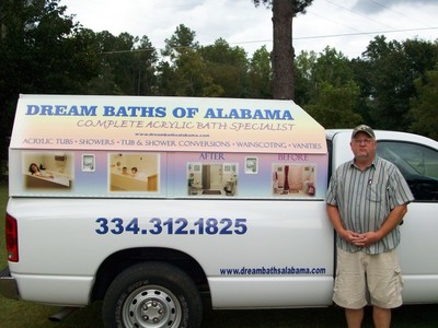Meet Charlie Thornton! The owner of Dream Baths of Alabama, LLC