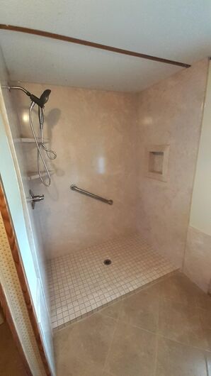 Walk-in Shower Installation in Atmore, AL ( same house, both bathrooms) (1)