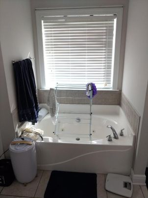 Bathroom Remodeling in Prattville, AL: New Tub Area, New Shower Area, New Flooring, and Paint Job    (Charlie Jr., Mike, & Landon) (1)