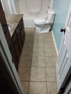 Before & After Bathroom Remodel in Wetumpka, AL (Charlie Jr. & Mike)
Structural Damage that we had to Repair & Replace Floor Joist, Sub- Floor, Studs in the Wall, Ceiling Sheet Rock and Framing it was a Mess before doing the Remodel Stage. The Remodel was Everything, New Shower , New Flooring, New Vanity, Painting, All New Plumbing, New Lighting (2)