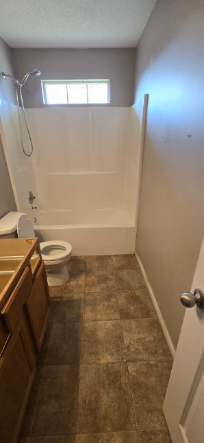 Bathroom remodel in Wetumpka, AL ( Charlie Jr., Mike, & Landon) Tub to Shower Conversion, New Vanity, and Paint Job , New Mirror and Lighting (4)