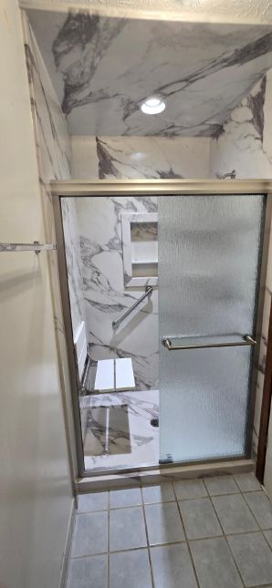 Shower Rebuild in Pine Level, AL (Charlie Jr. & Mike) (2)