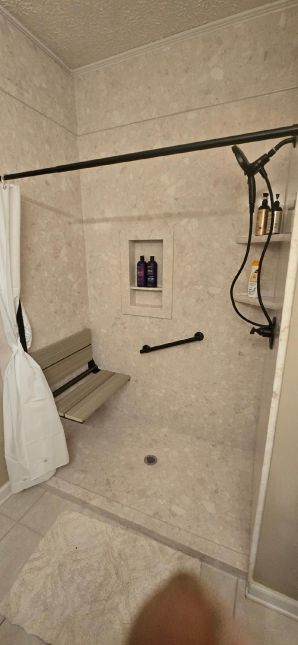 Tub to Shower Conversion for Veteran Mr. Johnson in Wetumpka, AL  (Cherlie Jr., Mike, & Landon) (4)