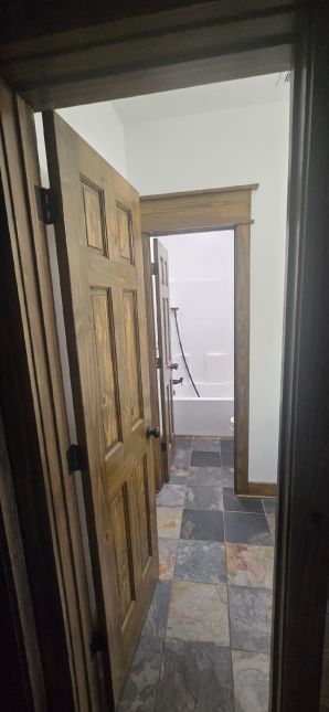 Bathroom Remodeling in Swift Creek, AL
Guest Bathroom, Tub to Shower Conversion, Full Paint Job, New Tile Flooring, Removing a wall Charlie Jr & Mike (1)